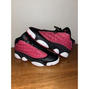 Nike Air Jordan 13 Retro Low GS Size 7Y Women's 8.5 Very Berry Black DA8019-061